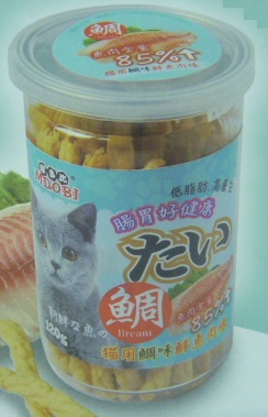 貓用鮮魚肉條(鯛味)