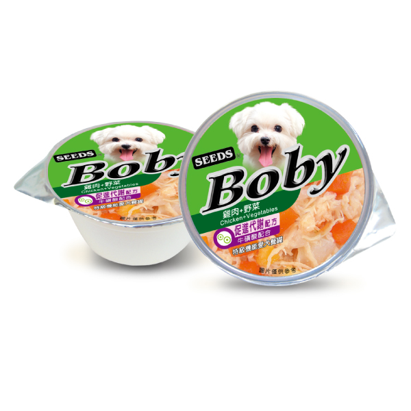Boby特級機能愛犬餐罐(雞肉+野菜)
Boby(Chicken+Vegetables)