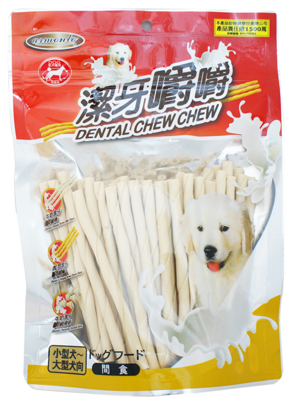 AM牛奶潔牙嚼嚼棒- S
Dental Chewing Straws Milk Flavor - S