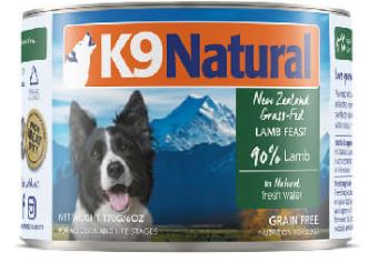 紐西蘭K9 Natural 鮮燉生肉主食罐-無穀羊
K9 Natural Lamb Canned