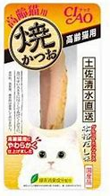 JP CIAO鰹魚燒柳條-海帶口味(高齡貓專用)30g
