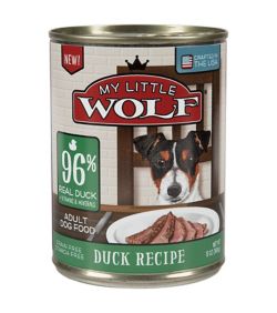 美國來恩無穀犬罐-鴨肉
My Little Wolf 96% Duck Recipe Dog