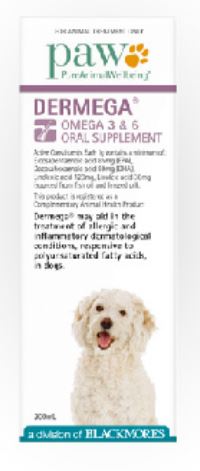 寶膚樂
Dermega® Omega 3 & 6 Oral Supplement