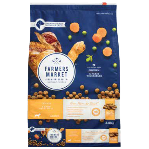 狗乾糧雞肉及田園蔬菜配方
Chicken & Farm Vegetables 2.7kg

※ 本項產品已於 2019 年 07 月05 日 停止輸入/製造/加工 ※