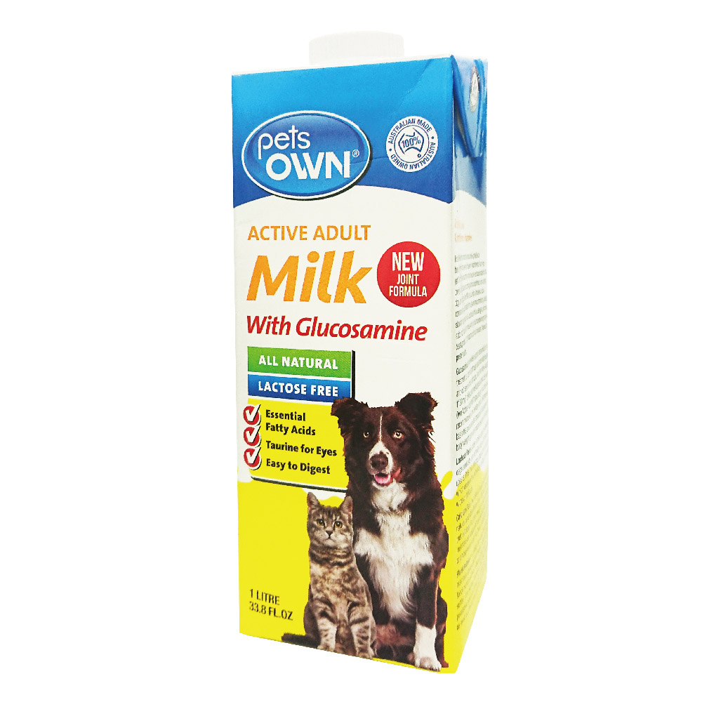 Pets OWN澳洲寵物專屬牛奶-貓狗通用
Pets OWN-Active Adult Milk with Glucosamine