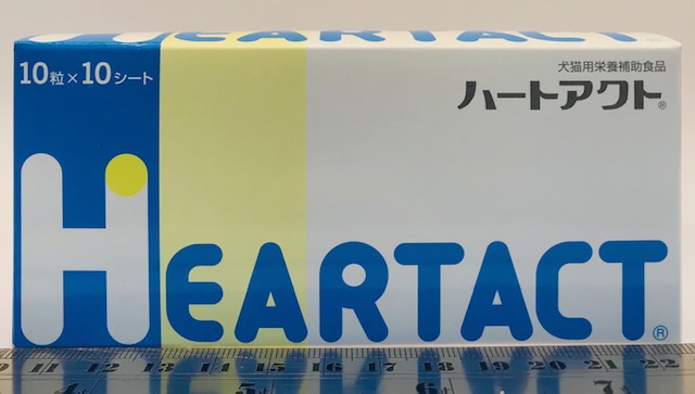犬貓用心臟營養補充錠
HEARTACT