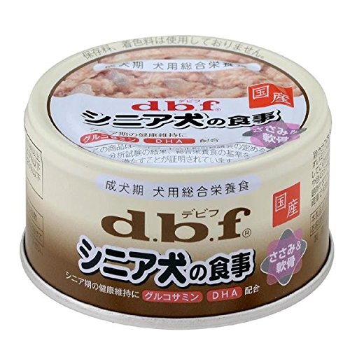 DBF精緻老年狗罐.雞肉+豬軟骨85g-4970501004349
